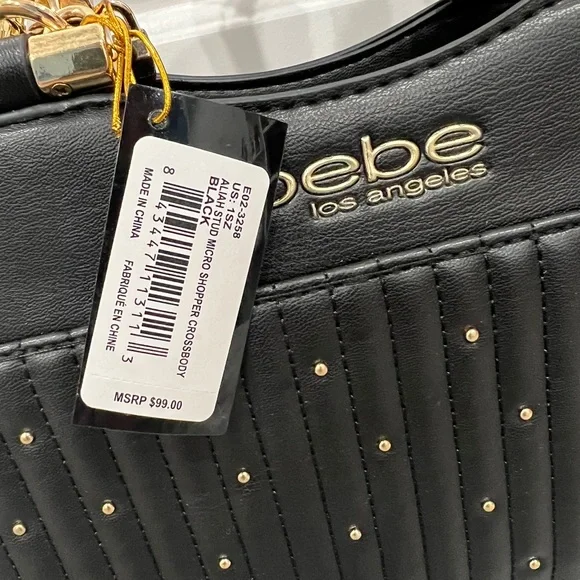 Bebe black hand bag - Picture 5 of 5